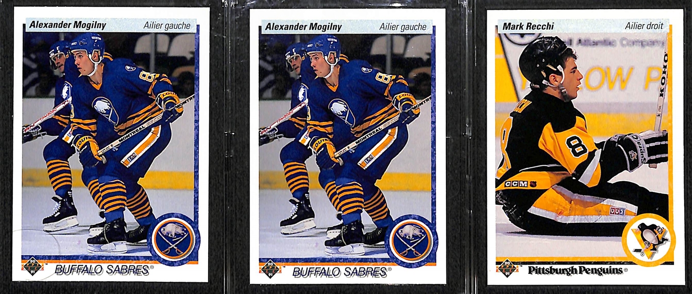 Lot of (28) Hockey Cards w. Manon Rheaume Rookie Auto, Gretzky SPX Gold, 1980 Topps Borque Rookie, Patrick Roy, Jagr Rookie, +